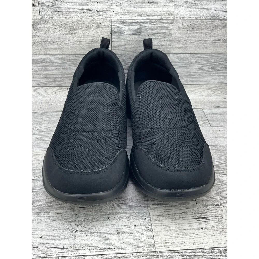 Skechers GoWalk Evolution Ultra‎ Womens Black Slip On Sneakers 15730 Size 9